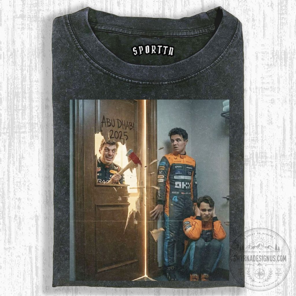 Max Verstappen Abu Dhabi 2025 F1 Racing Fan T-Shirt 39 Max Verstappen Abu Dhabi 2025 F1 Racing Fan T-Shirt