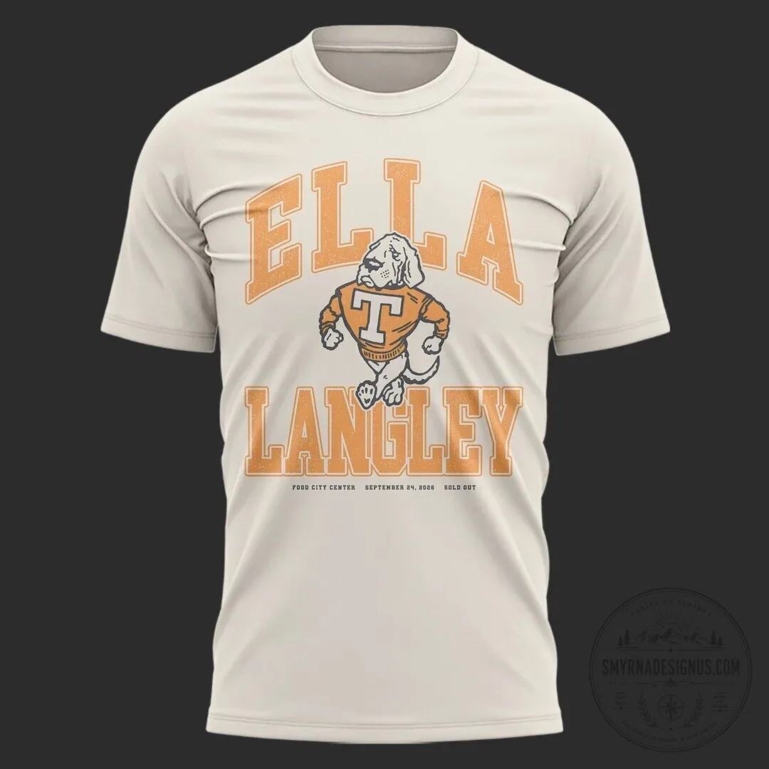 Knoxville Tennessee Volunteers T-Shirt for Ella Langley Dandelion Tour 2026 6 Knoxville Tennessee Volunteers T-Shirt for Ella Langley Dandelion Tour 2026