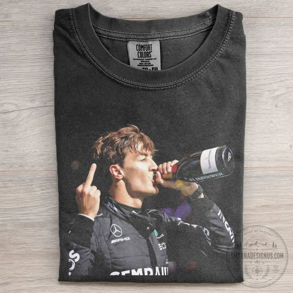 George Russell Mercedes-AMG Petronas Formula One Team Funny Meme T-Shirt George Russell Mercedes-AMG Petronas Formula One Team Funny Meme T-Shirt