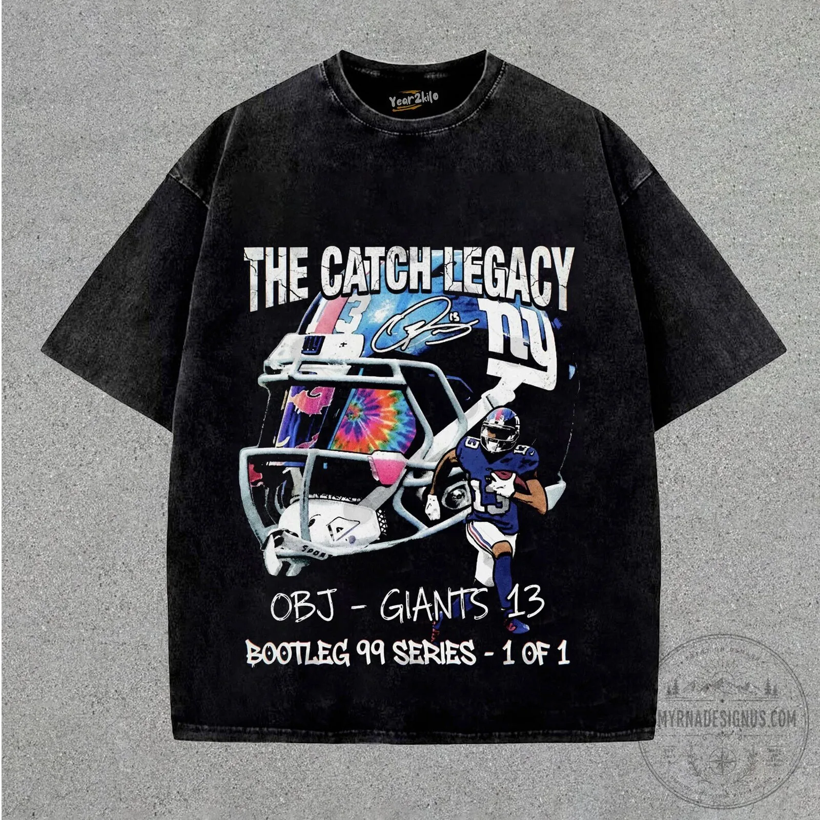 Odell Beckham Jr. The Catch Legacy New York Giants Football Vintage T-Shirt