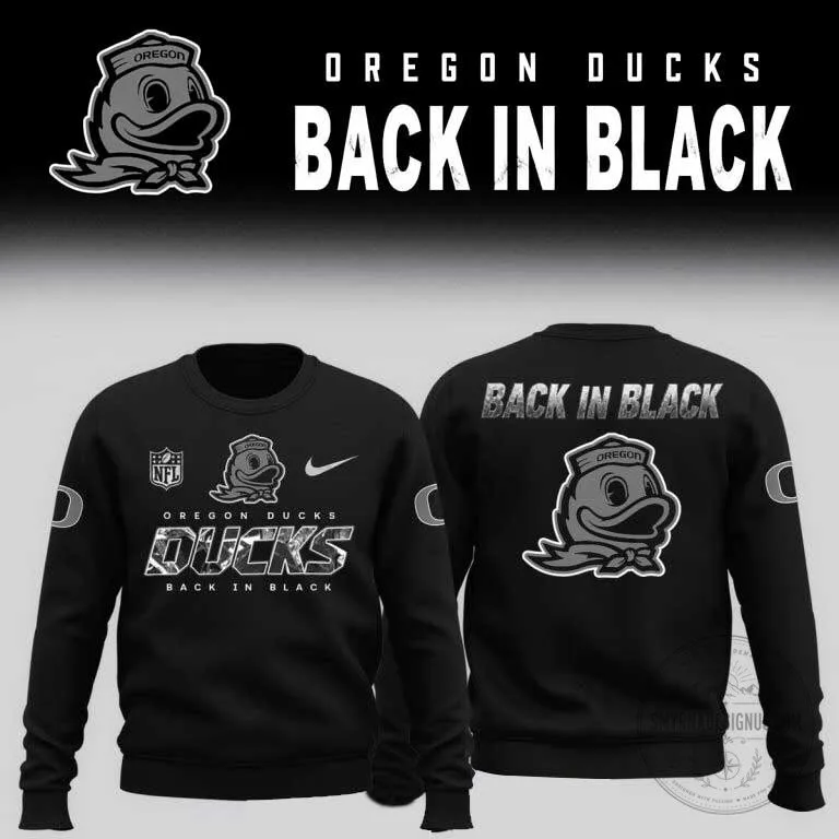 .O.Ducks 2026 Back In Black Limited Sweatshirt NN 1 .O.Ducks 2026 Back In Black Limited Sweatshirt NN