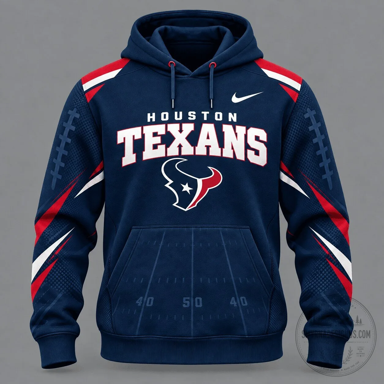 Houston Texans NFL Football Team Fan Gear Pullover Hoodie 1 Houston Texans NFL Football Team Fan Gear Pullover Hoodie
