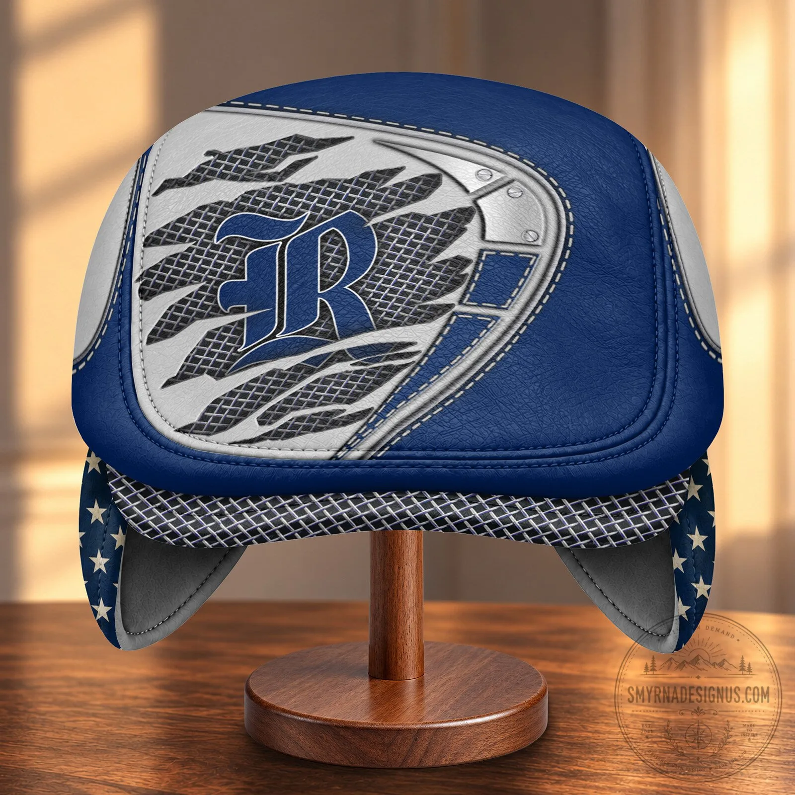 Rice Owls NCAA Flat Cap with Foldable Ear Flaps 7 Rice Owls NCAA Flat Cap with Foldable Ear Flaps