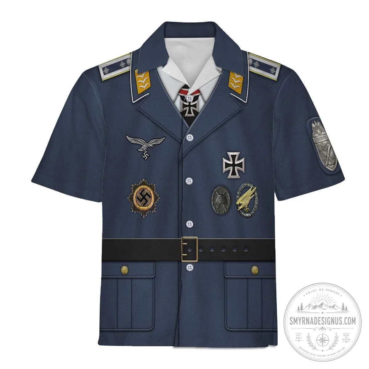 World War II German Luftwaffe Ernst Udet Generalfeldmarschall Uniform Hoodie 16 World War II German Luftwaffe Ernst Udet Generalfeldmarschall Uniform Hoodie