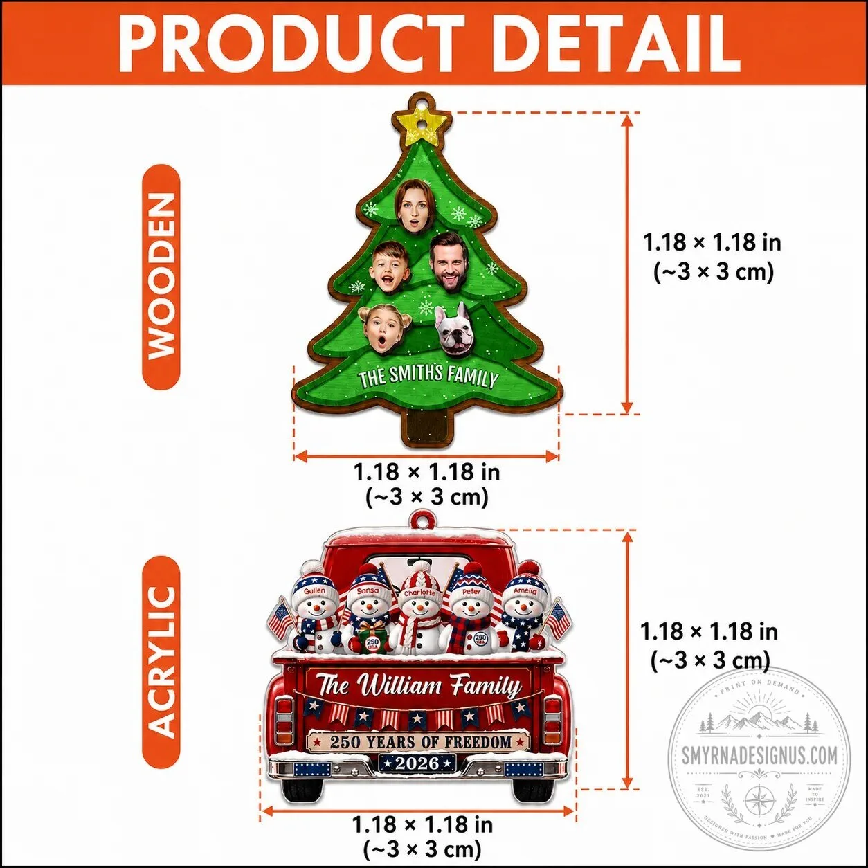 Personalized Farm Animals Christmas Advent Calendar 2026 with 24 Ornaments 16 Personalized Farm Animals Christmas Advent Calendar 2026 with 24 Ornaments