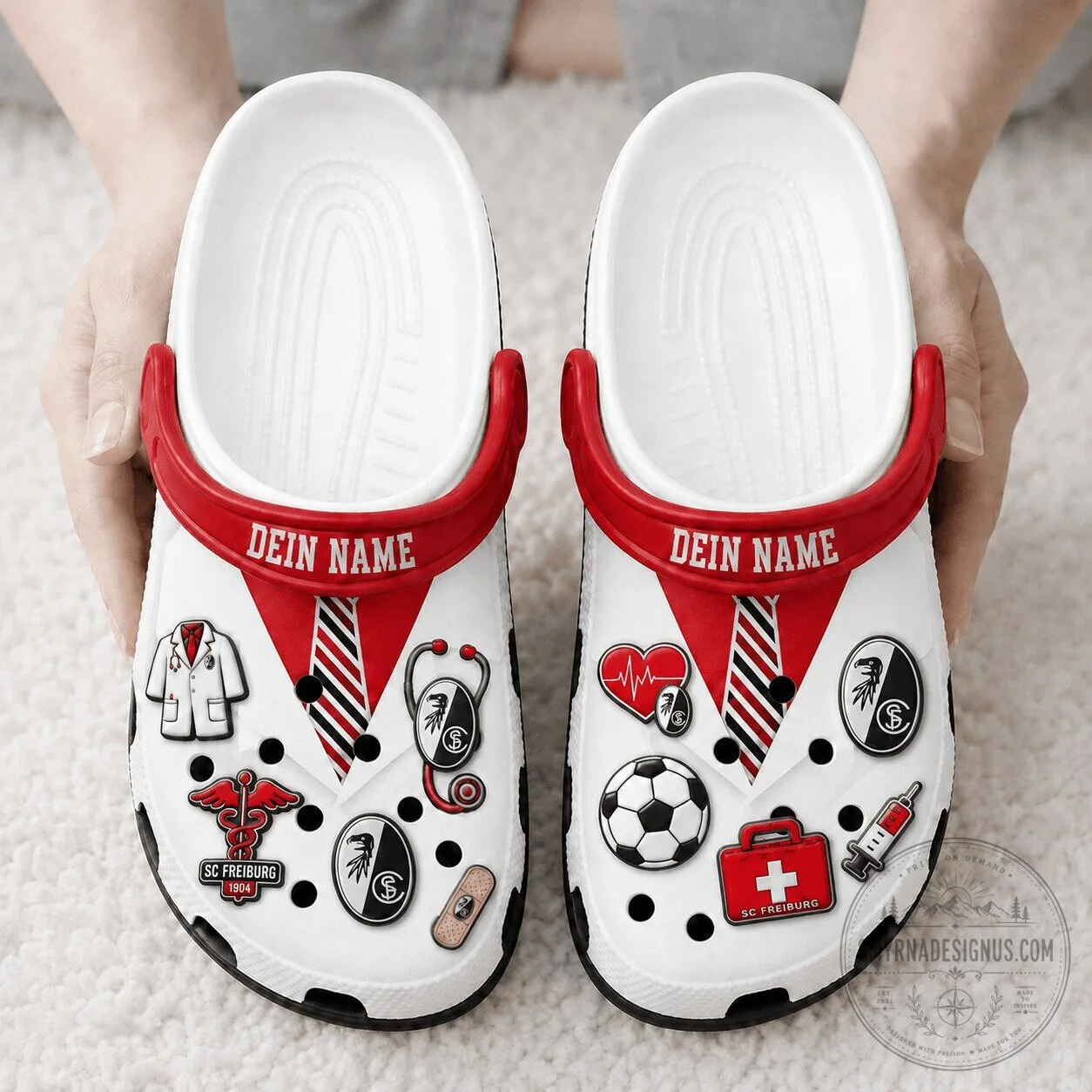 SC Freiburg Bundesliga Football Club Doctor Uniform Shoes