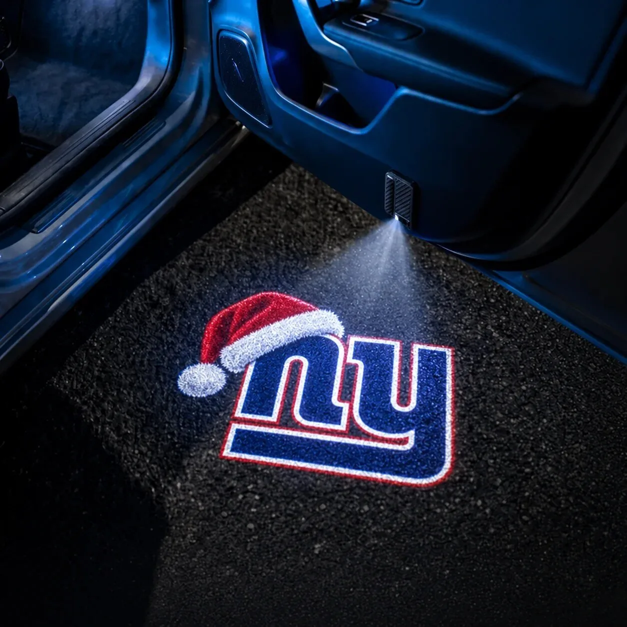 Santa Hat Car Door Projector Light for Arizona Cardinals Christmas 59 Santa Hat Car Door Projector Light for Arizona Cardinals Christmas
