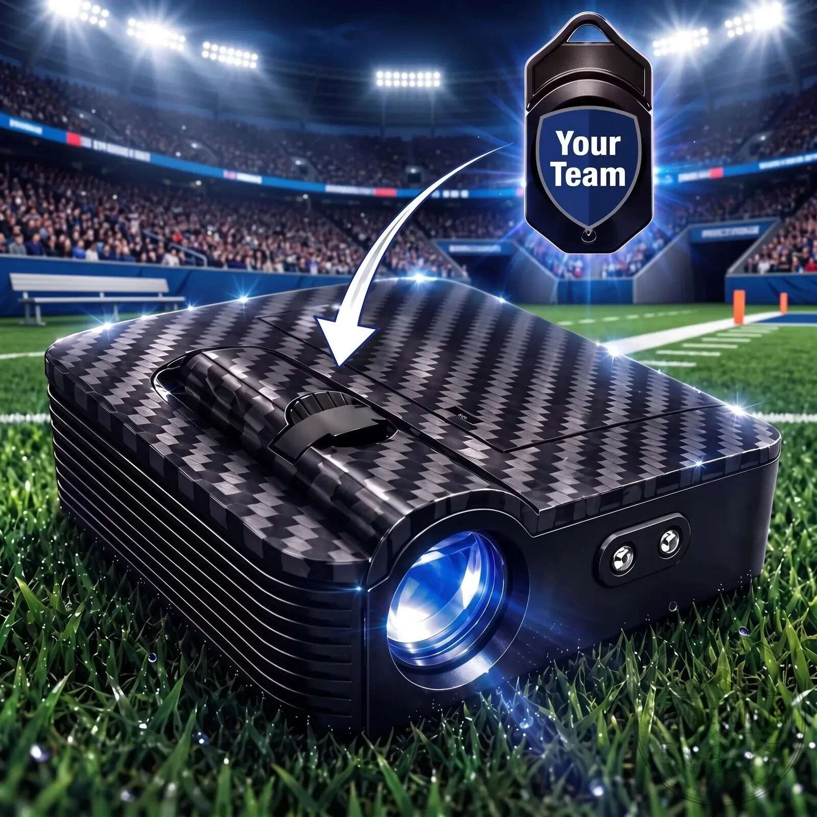 Santa Hat Car Door Projector Light for Arizona Cardinals Christmas 71 Santa Hat Car Door Projector Light for Arizona Cardinals Christmas
