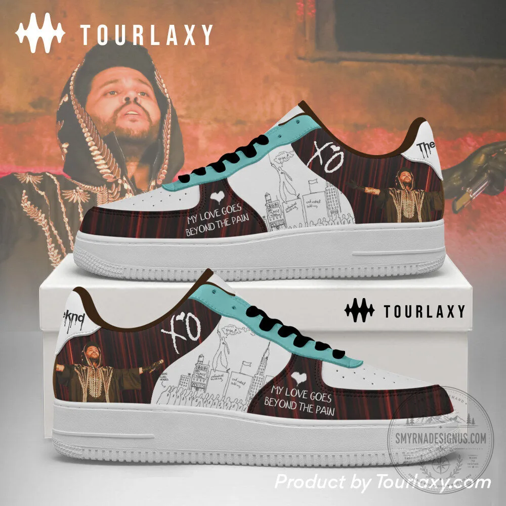 The Weeknd My Love Goes Beyond The Pain Shoes