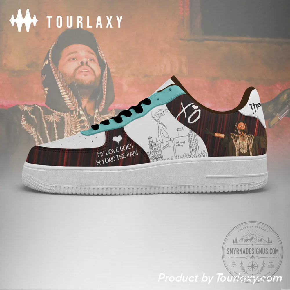 The Weeknd My Love Goes Beyond The Pain Shoes 4 The Weeknd My Love Goes Beyond The Pain Shoes