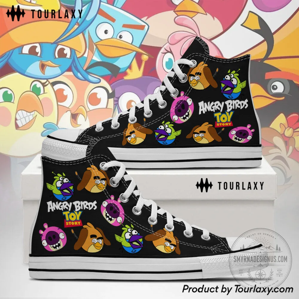 Angry Birds Toy Story High Top Canvas Shoes