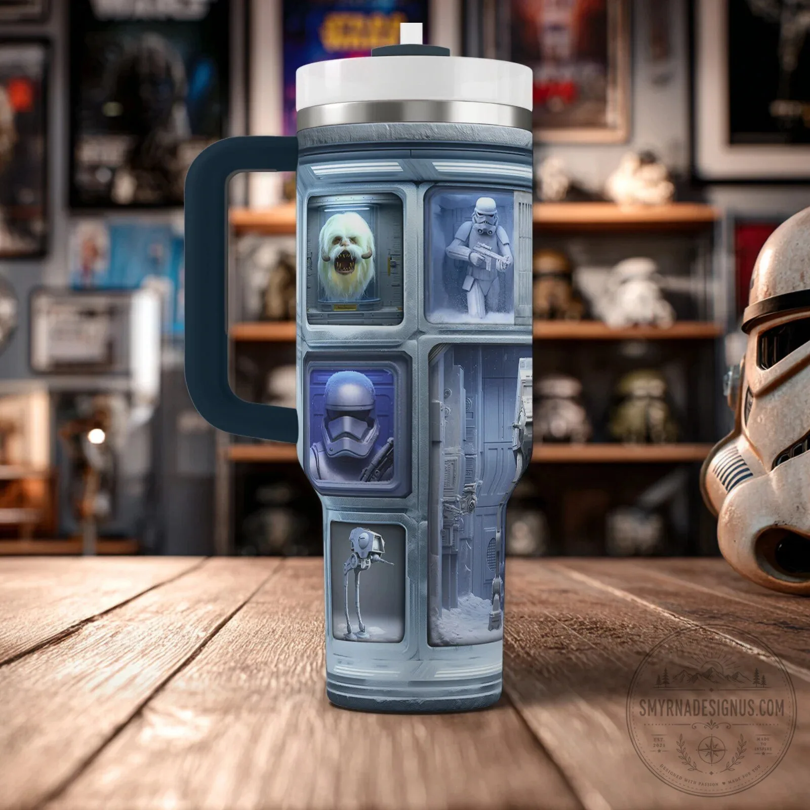 Star Wars Ice Planet Panel 40oz Tumbler