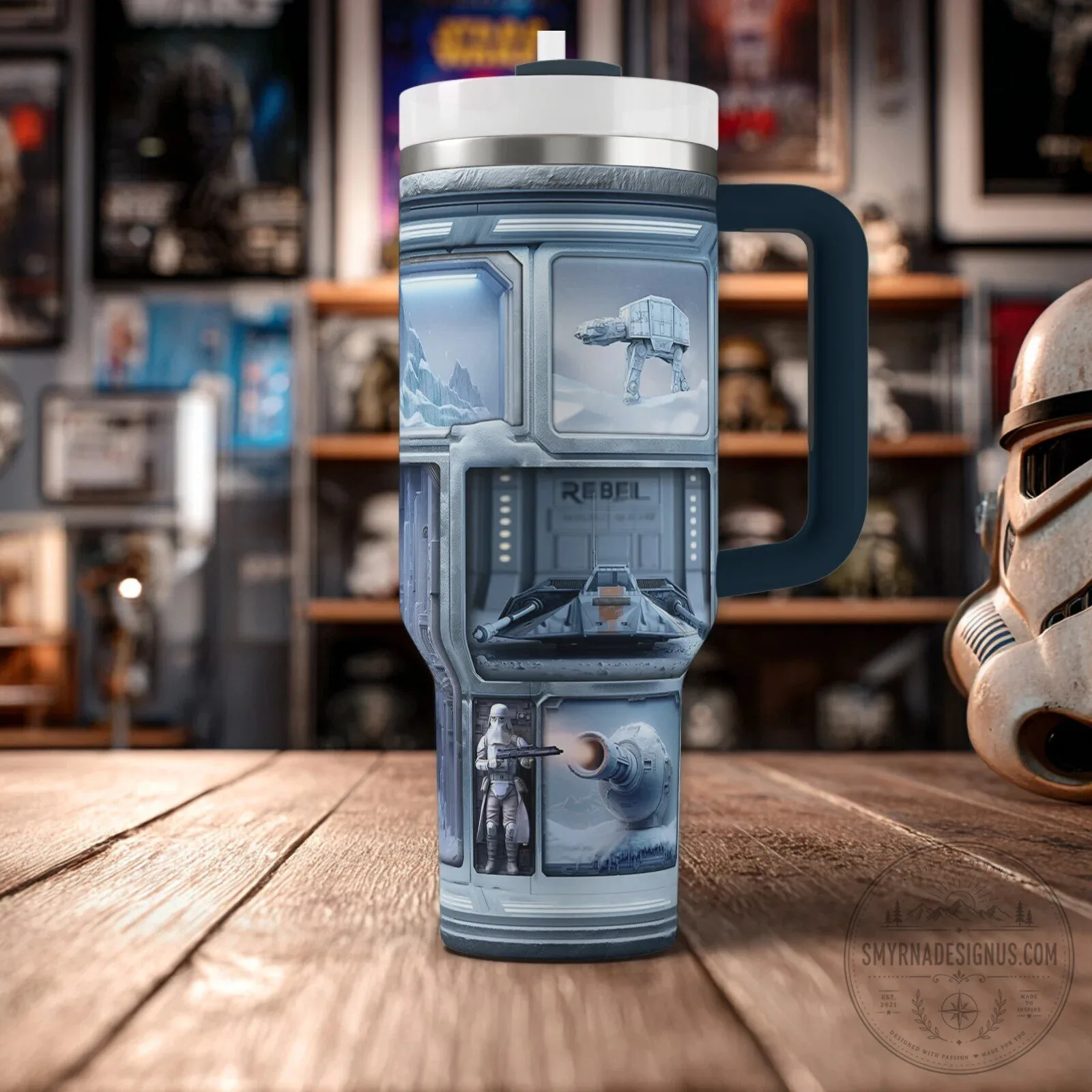 Star Wars Ice Planet Panel 40oz Tumbler 5 Star Wars Ice Planet Panel 40oz Tumbler
