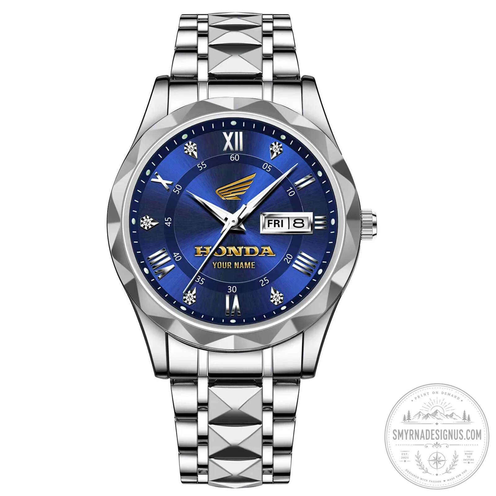 Honda Motorcycles Custom Name Elegant Fashion Design Watch for Men 12 Honda Motorcycles Custom Name Elegant Fashion Design Watch for Men