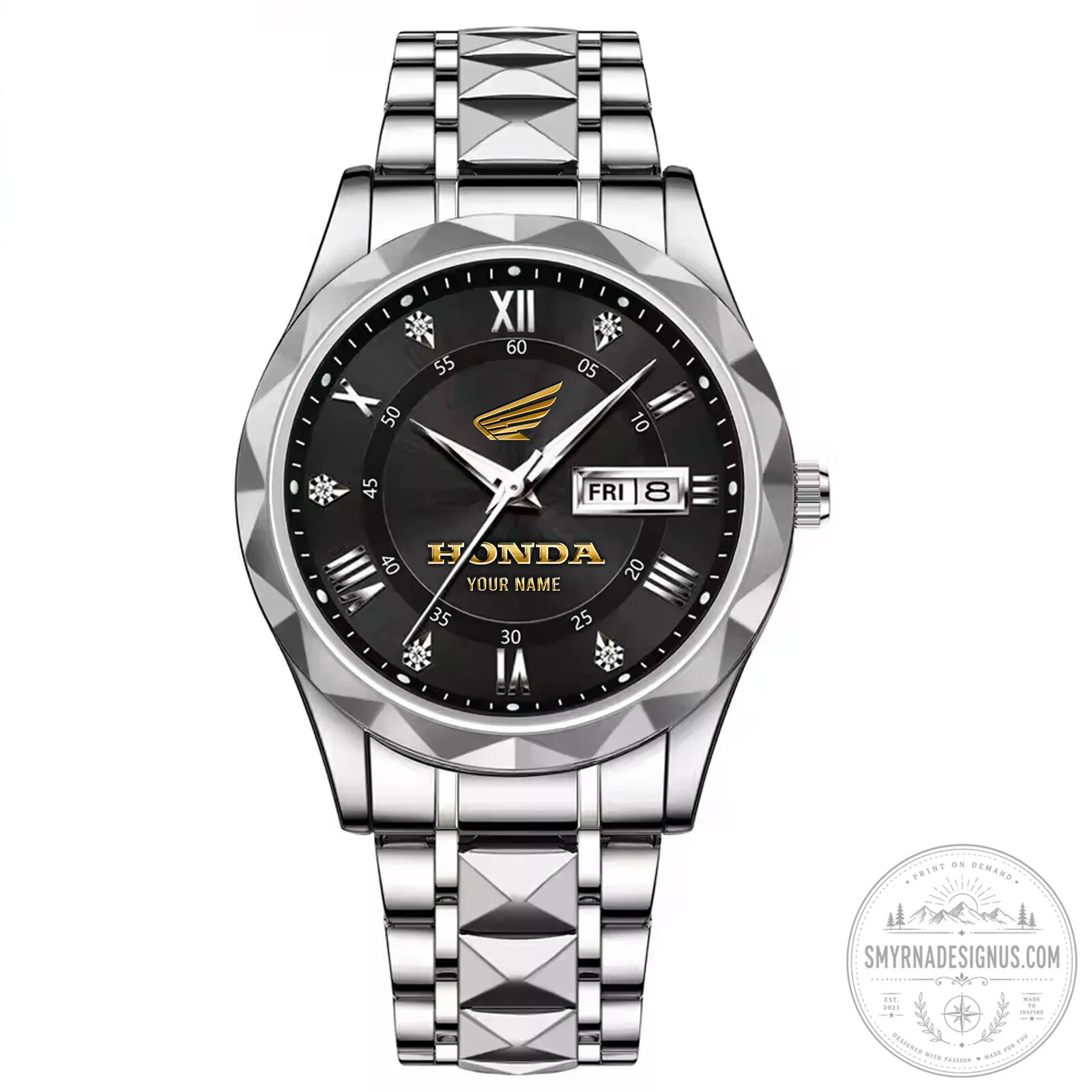 Honda Motorcycles Custom Name Elegant Fashion Design Watch for Men 15 Honda Motorcycles Custom Name Elegant Fashion Design Watch for Men