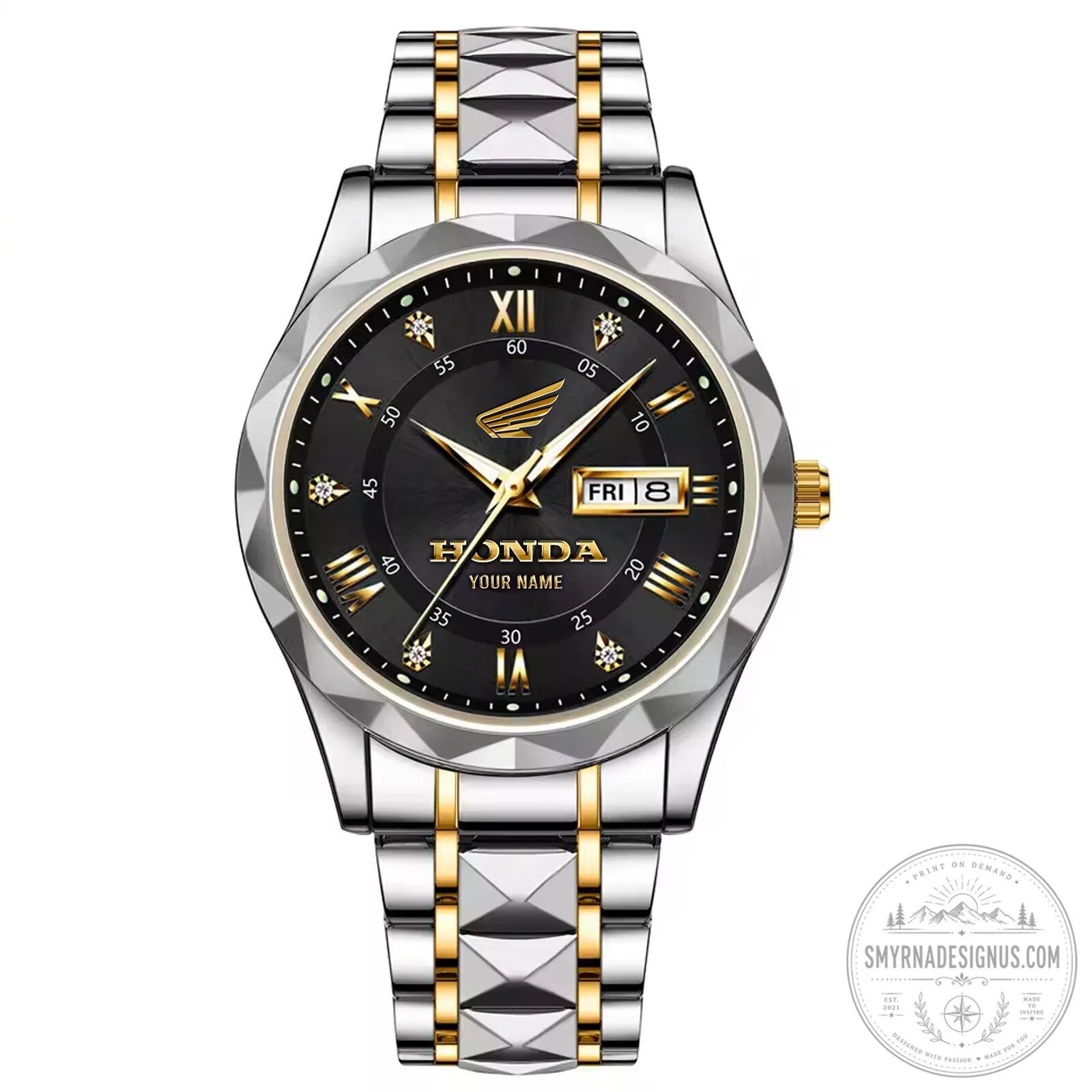 Honda Motorcycles Custom Name Elegant Fashion Design Watch for Men 16 Honda Motorcycles Custom Name Elegant Fashion Design Watch for Men