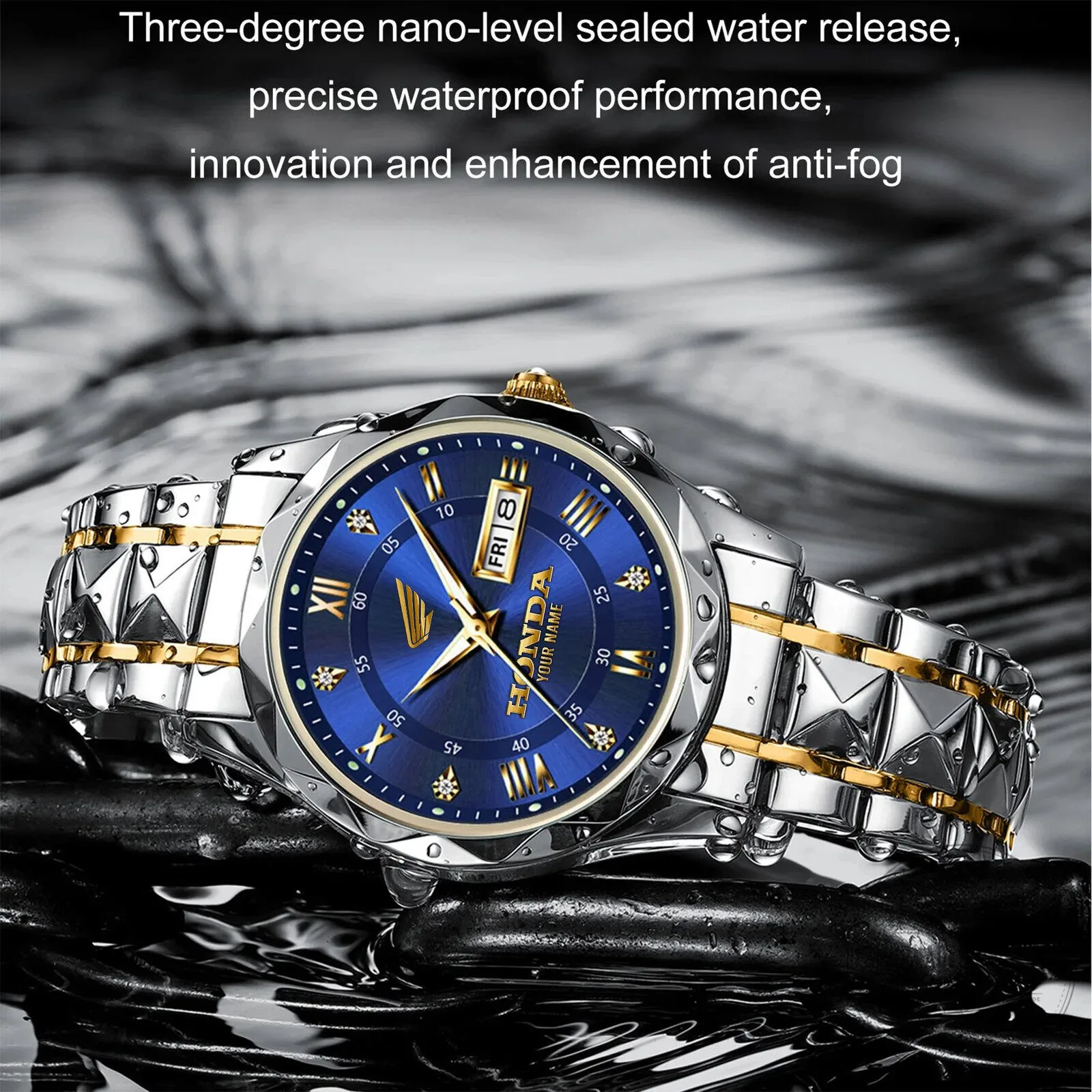 Honda Motorcycles Custom Name Elegant Fashion Design Watch for Men 17 Honda Motorcycles Custom Name Elegant Fashion Design Watch for Men