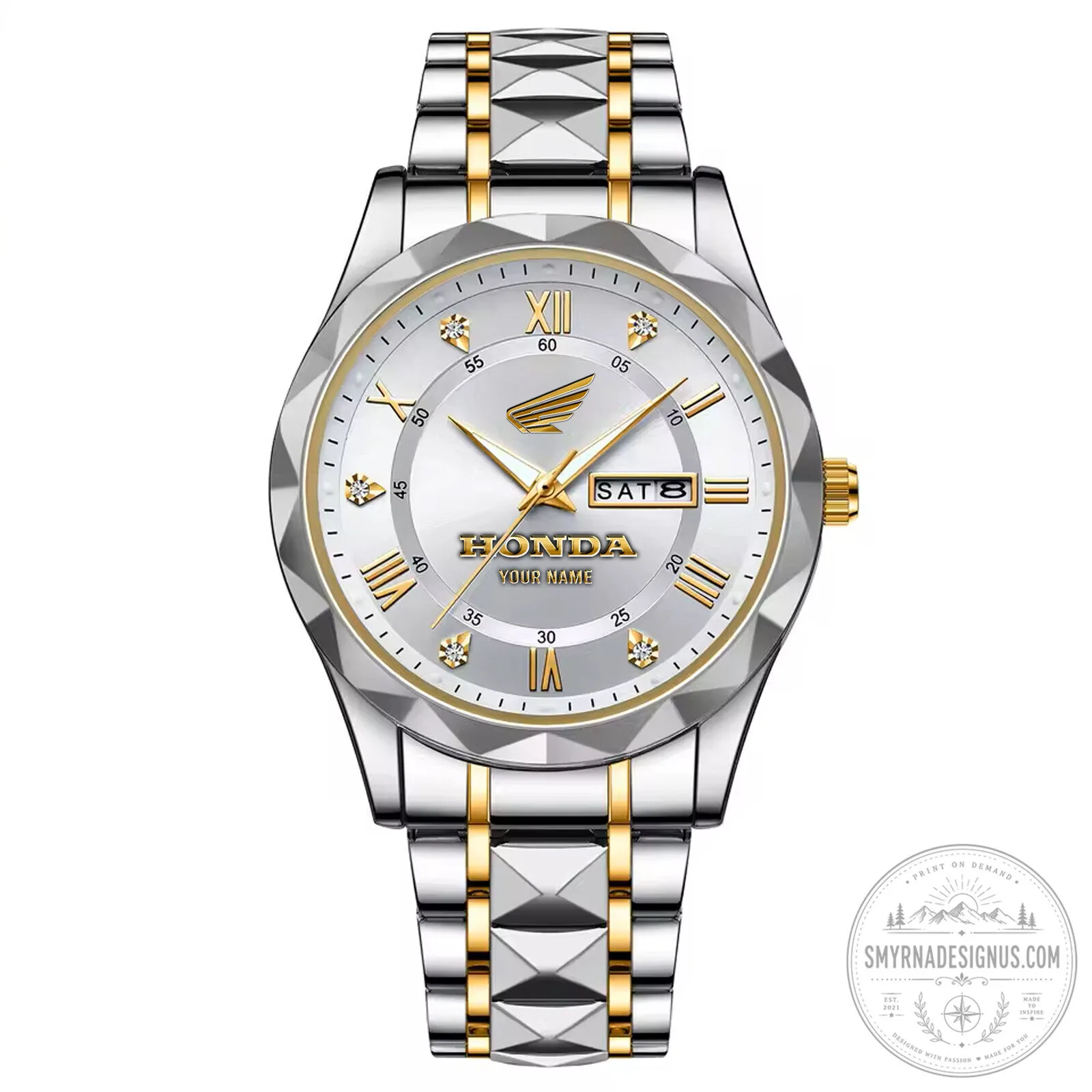 Honda Motorcycles Custom Name Elegant Fashion Design Watch for Men 18 Honda Motorcycles Custom Name Elegant Fashion Design Watch for Men