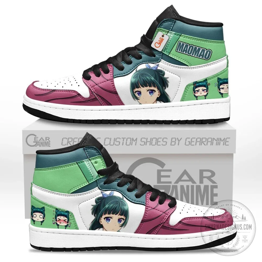Maomao The Apothecary Diaries Anime Personalized High Top Sneakers 1 Maomao The Apothecary Diaries Anime Personalized High Top Sneakers