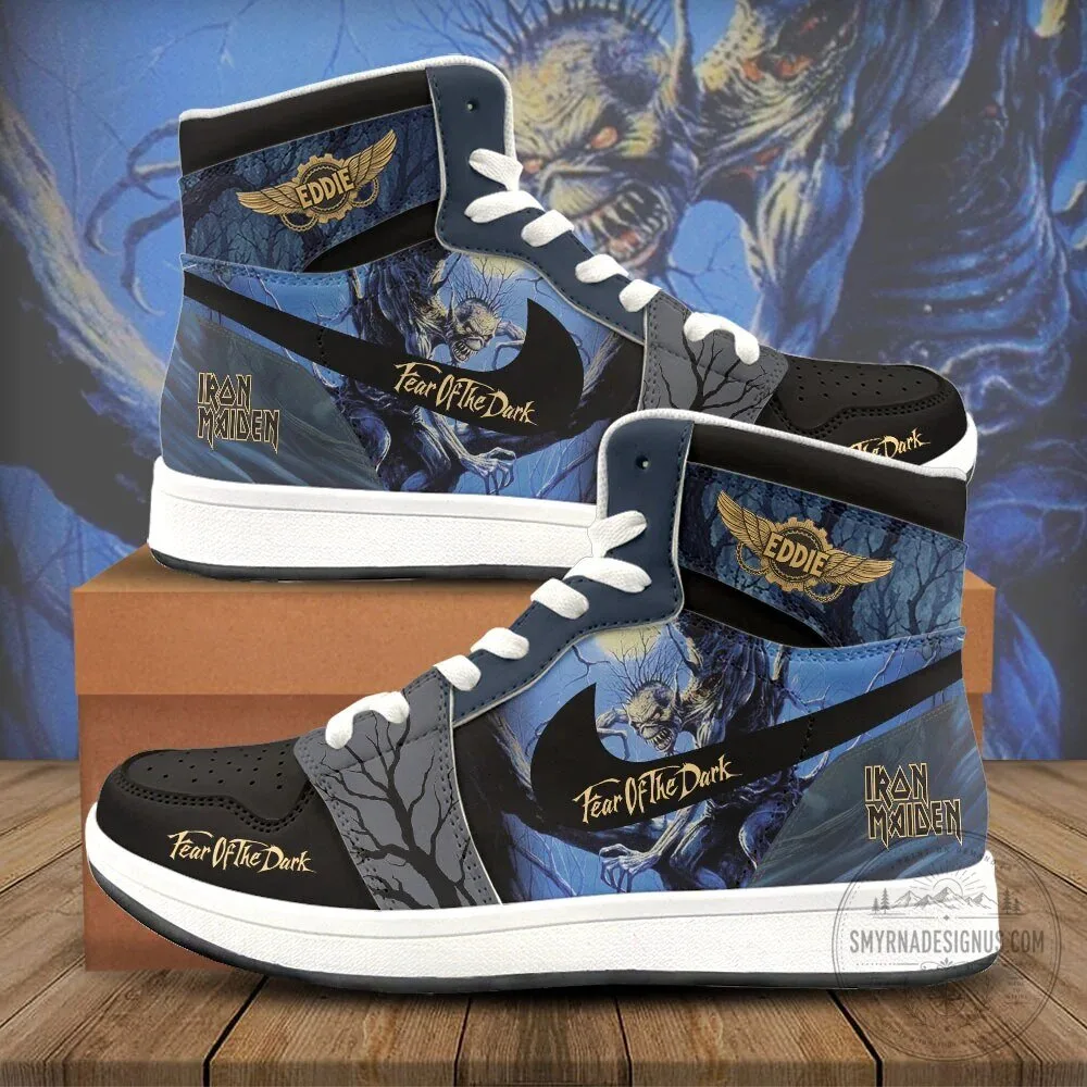 Iron Maiden Fear of the Dark Eddie High-Top Sneakers