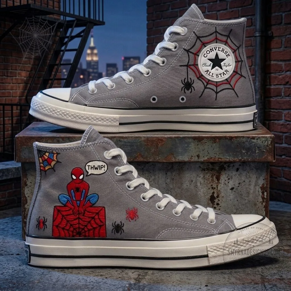 Spider-Man Converse Chuck Taylor All Star High-Top Sneakers