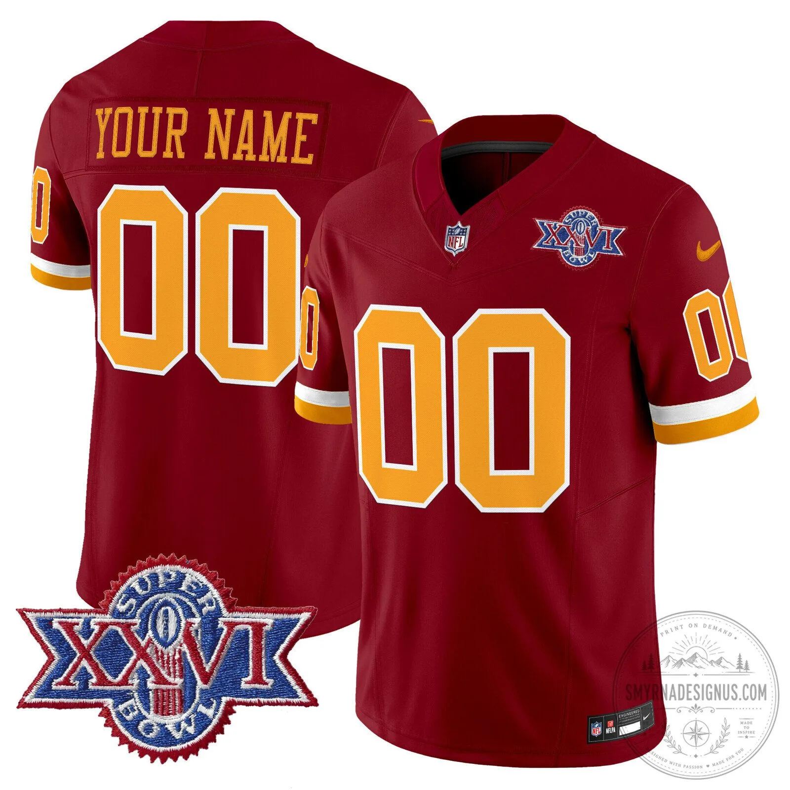 Washington Redskins Super Bowl XXVI Throwback 1992 Custom Football Jersey 11 Washington Redskins Super Bowl XXVI Throwback 1992 Custom Football Jersey