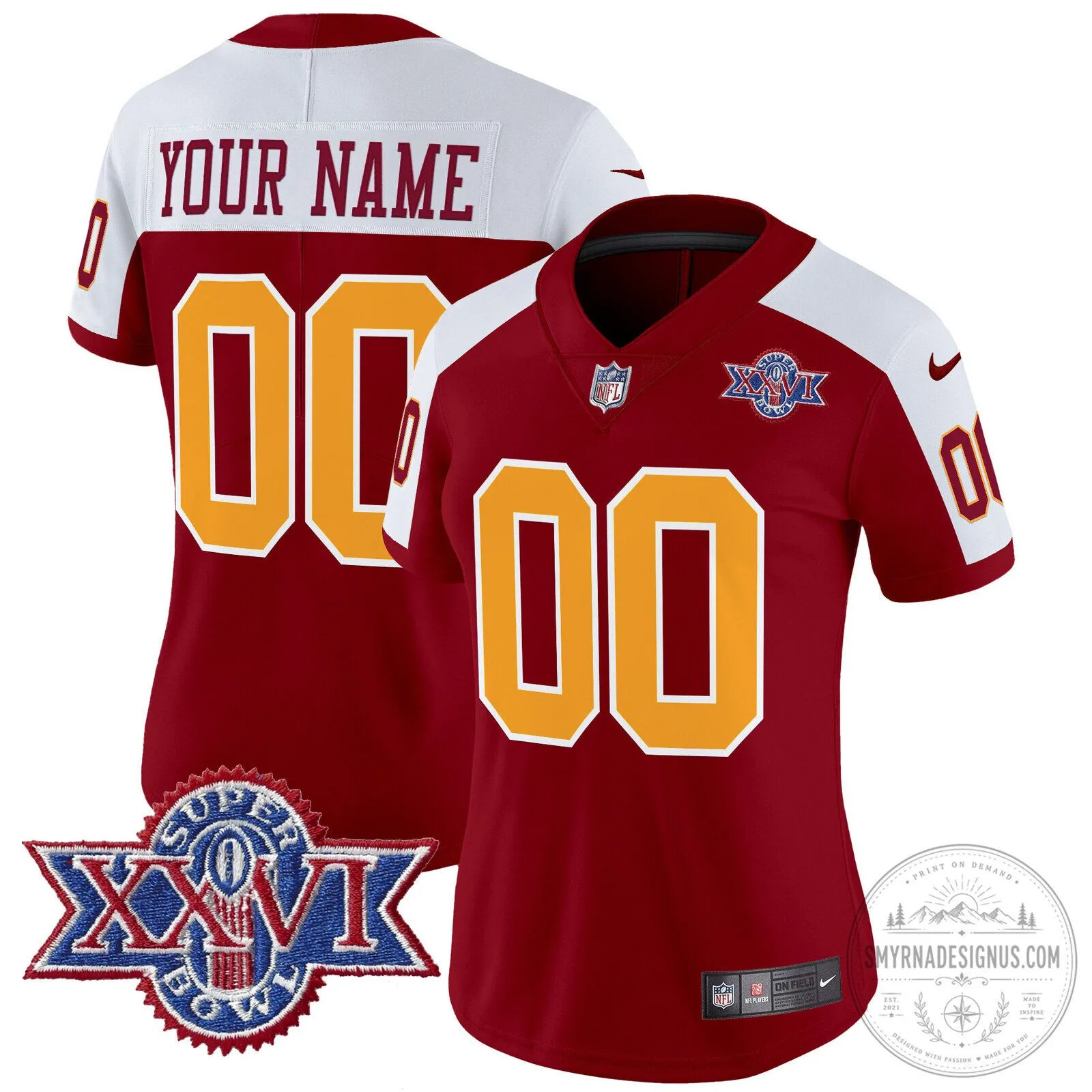 Washington Redskins Super Bowl XXVI Throwback 1992 Custom Football Jersey 17 Washington Redskins Super Bowl XXVI Throwback 1992 Custom Football Jersey