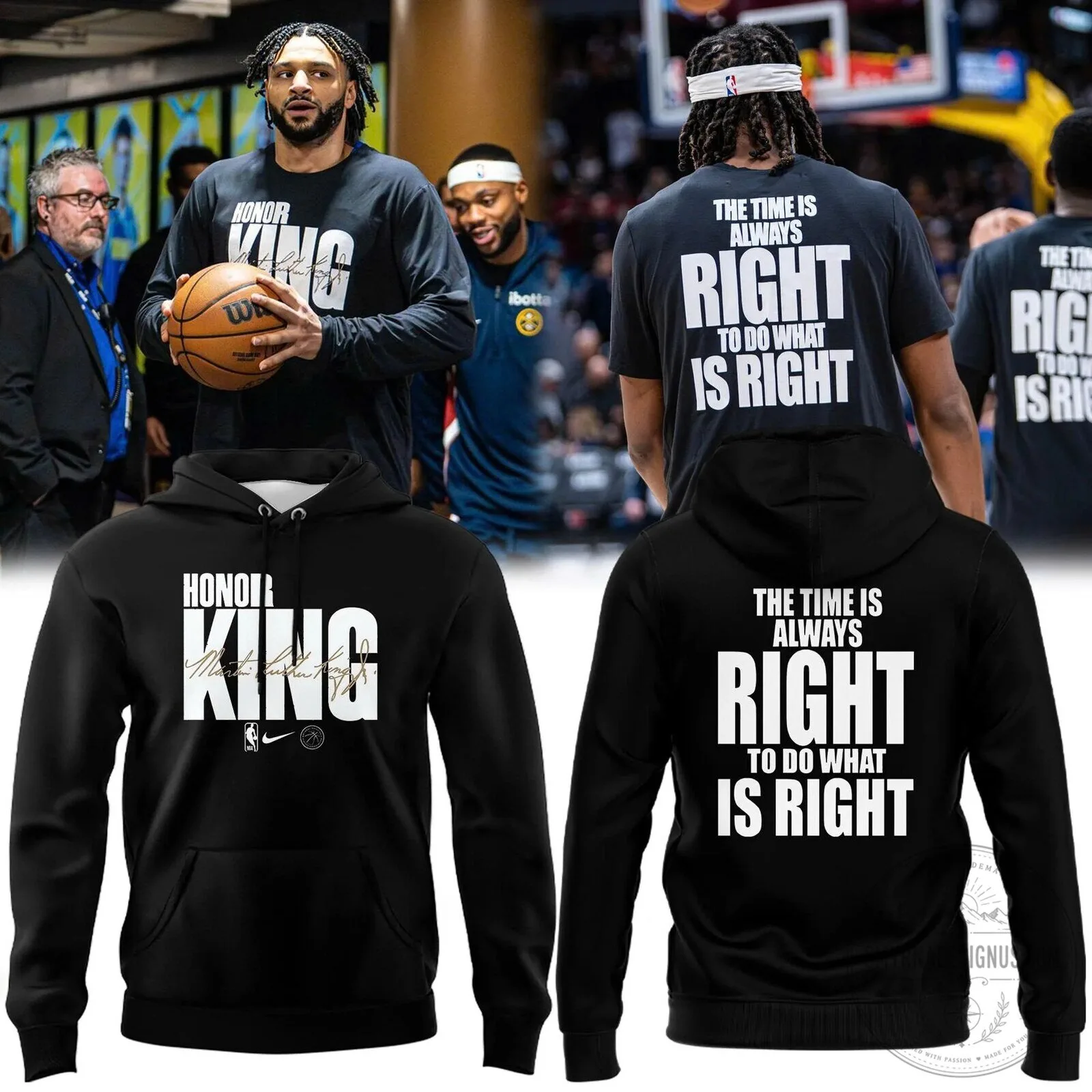 Martin Luther King Jr. Day Honor The King Pullover Hoodie 5 Martin Luther King Jr. Day Honor The King Pullover Hoodie