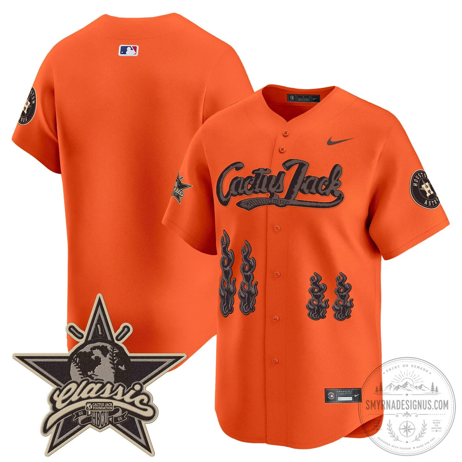 Houston Astros CJ Stroud Cactus Jack Limited Edition Baseball Jersey 87 Houston Astros CJ Stroud Cactus Jack Limited Edition Baseball Jersey