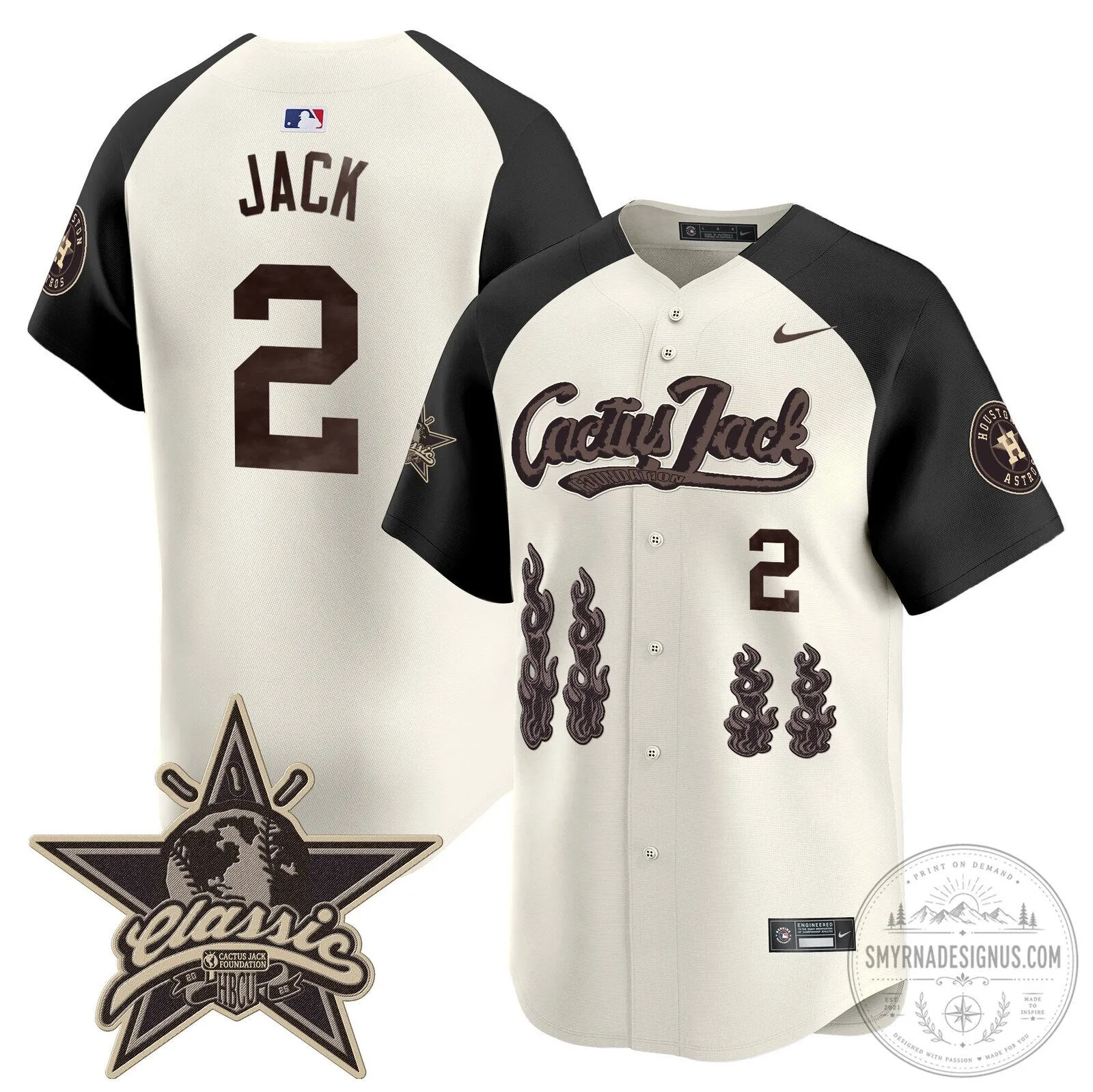 Houston Astros CJ Stroud Cactus Jack Limited Edition Baseball Jersey 89 Houston Astros CJ Stroud Cactus Jack Limited Edition Baseball Jersey