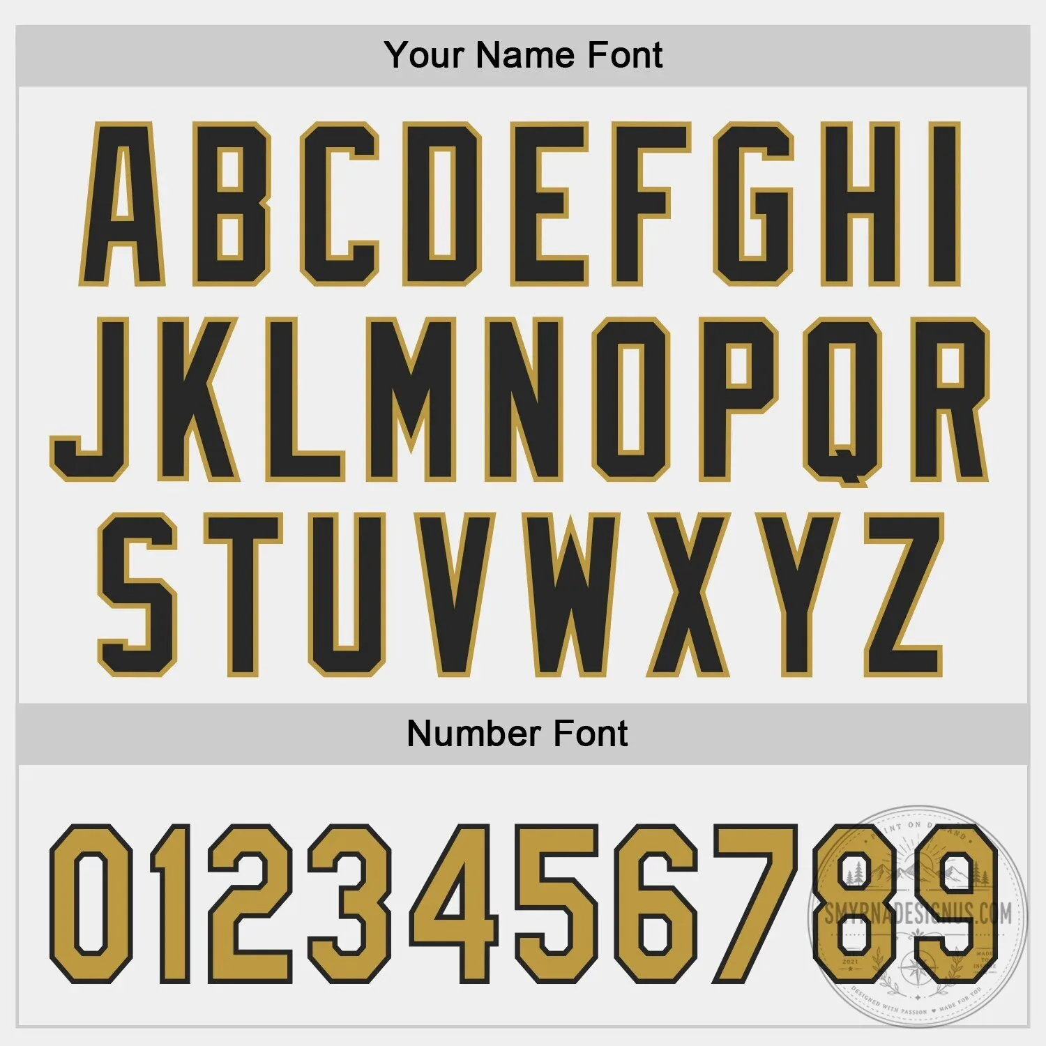 Custom White Old Gold Black Authentic Baseball Jersey with Personalized Name and Number 9 Custom White Old Gold Black Authentic Baseball Jersey with Personalized Name and Number