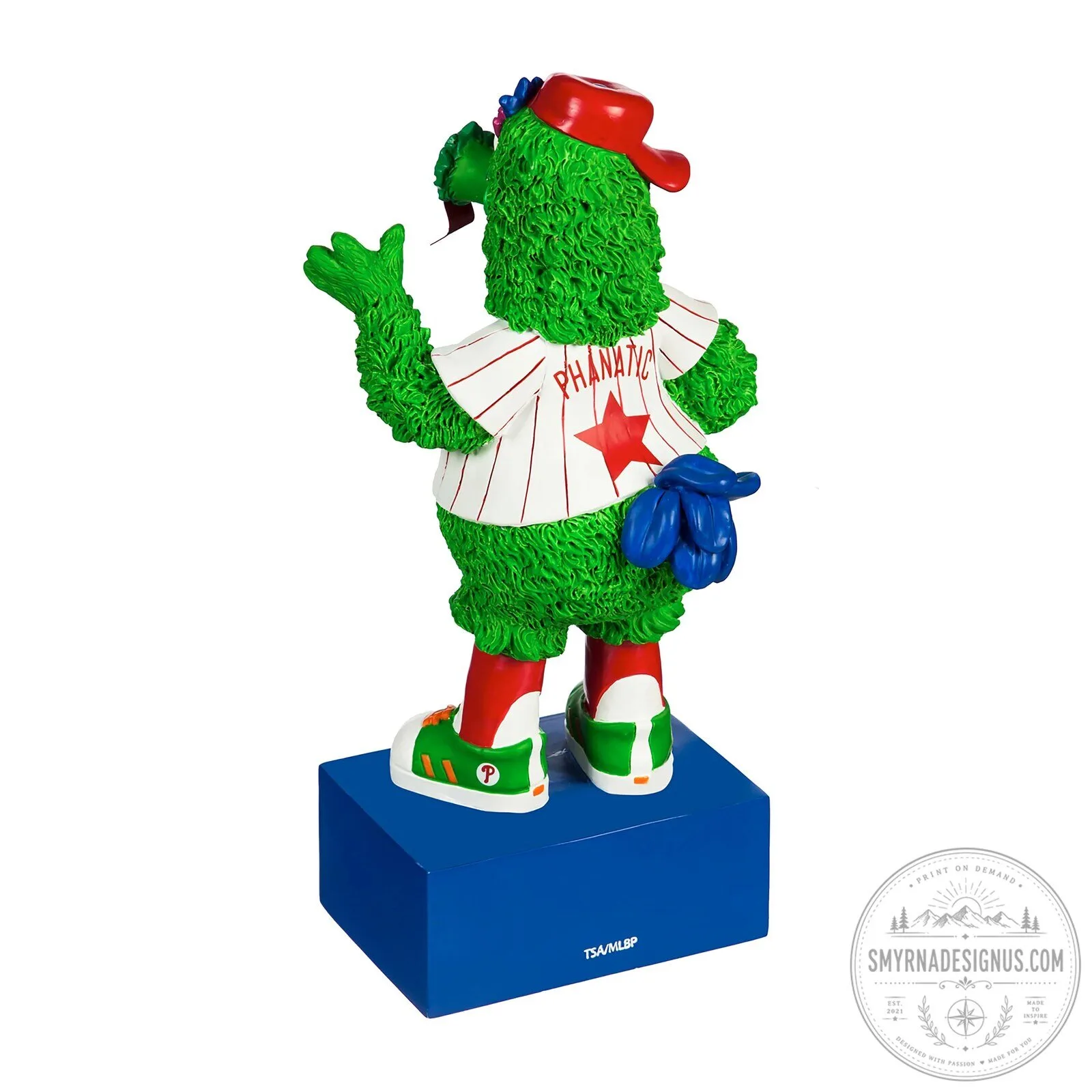 Philadelphia Phillies Phanatic Mascot Figurine Statue 3 Philadelphia Phillies Phanatic Mascot Figurine Statue