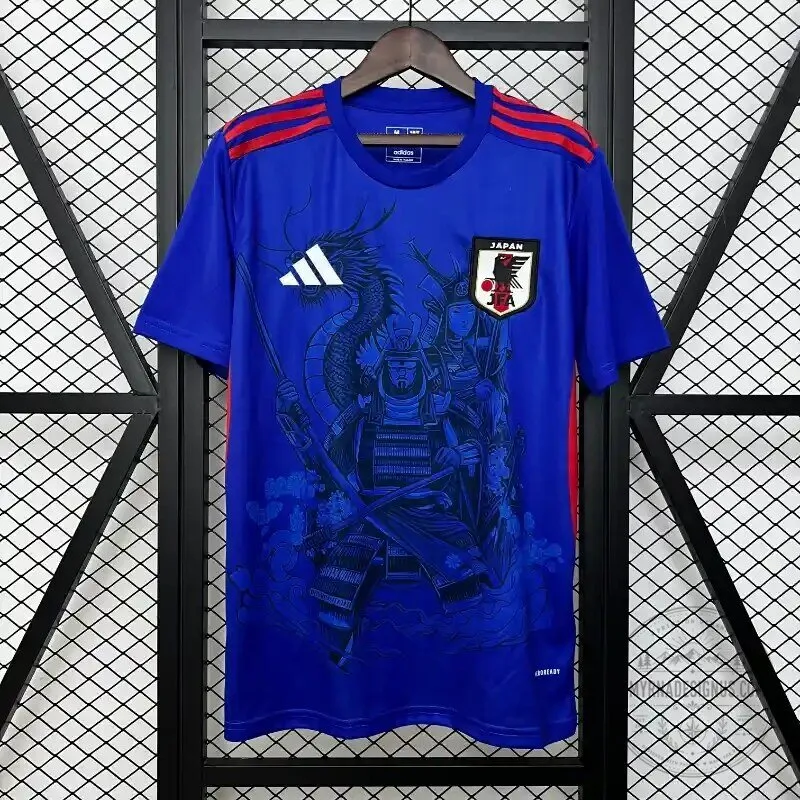 Japan National Football Team Special Edition Blue Soccer Jersey 9 Japan National Football Team Special Edition Blue Soccer Jersey
