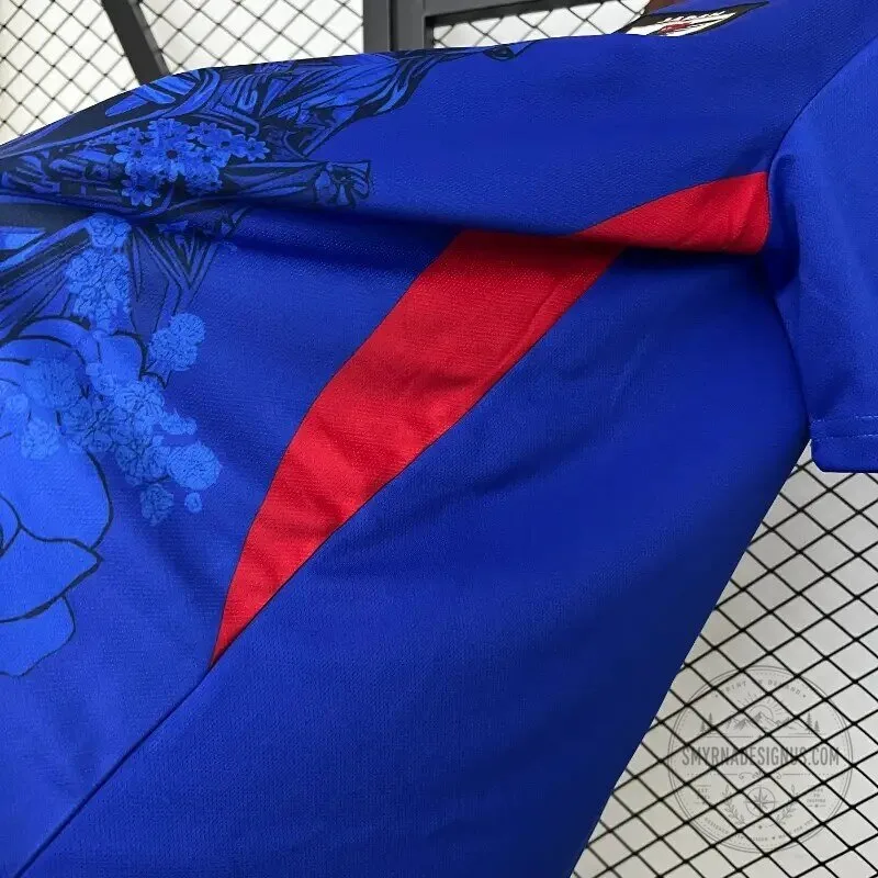 Japan National Football Team Special Edition Blue Soccer Jersey 14 Japan National Football Team Special Edition Blue Soccer Jersey