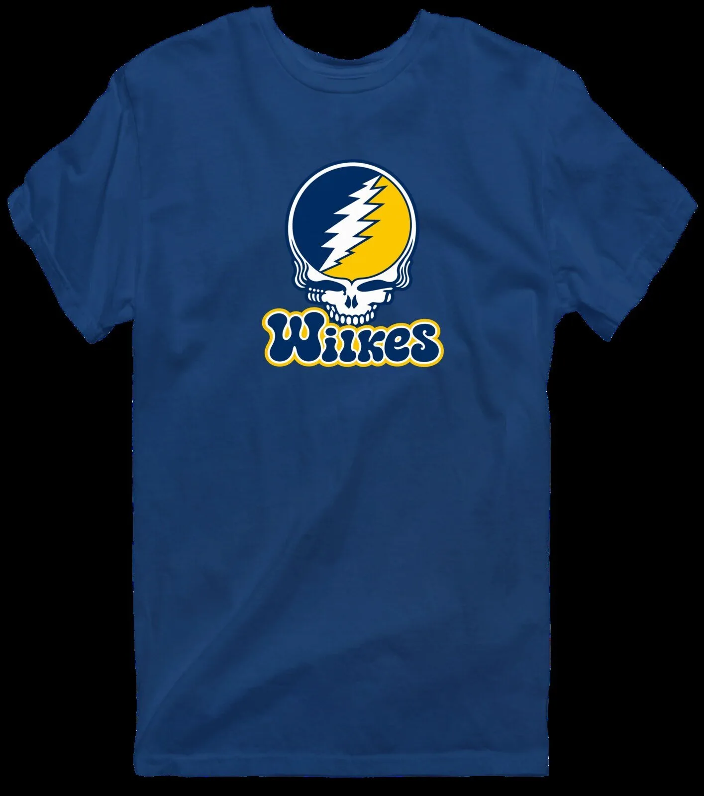 Wilkes University Steal Your Face Grateful Dead Inspired Skull T-Shirt